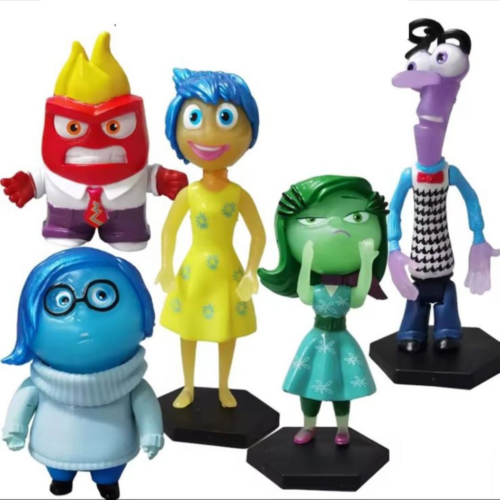 Bonecos Divertidamente Com 6 Personagens | Shopee Brasil