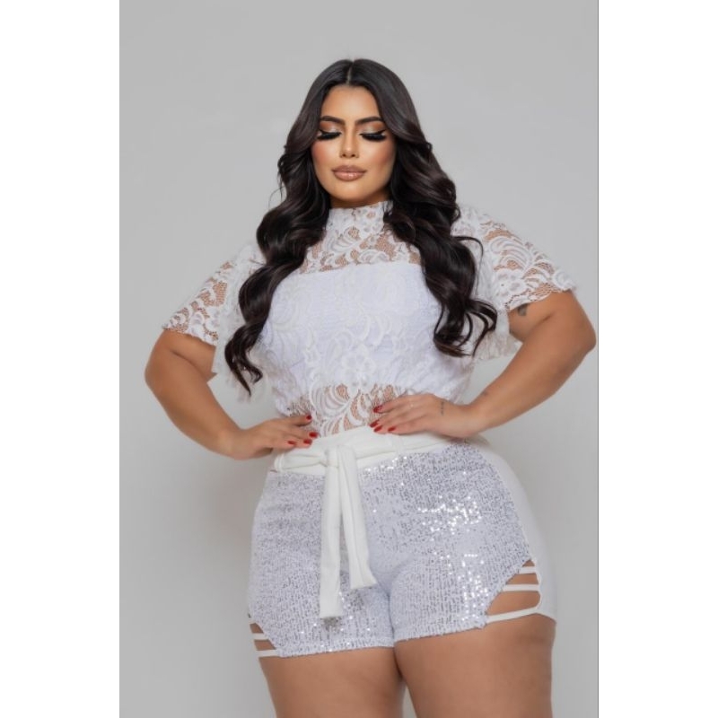MODELO PLUS SIZE no conjunto ou avulso MODA FEMININA REF 304 cód bran ...