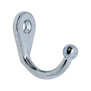 Kit com 20 Gancho Cabide Simples Pequeno Zincado Silvana em Oferta na Shopee