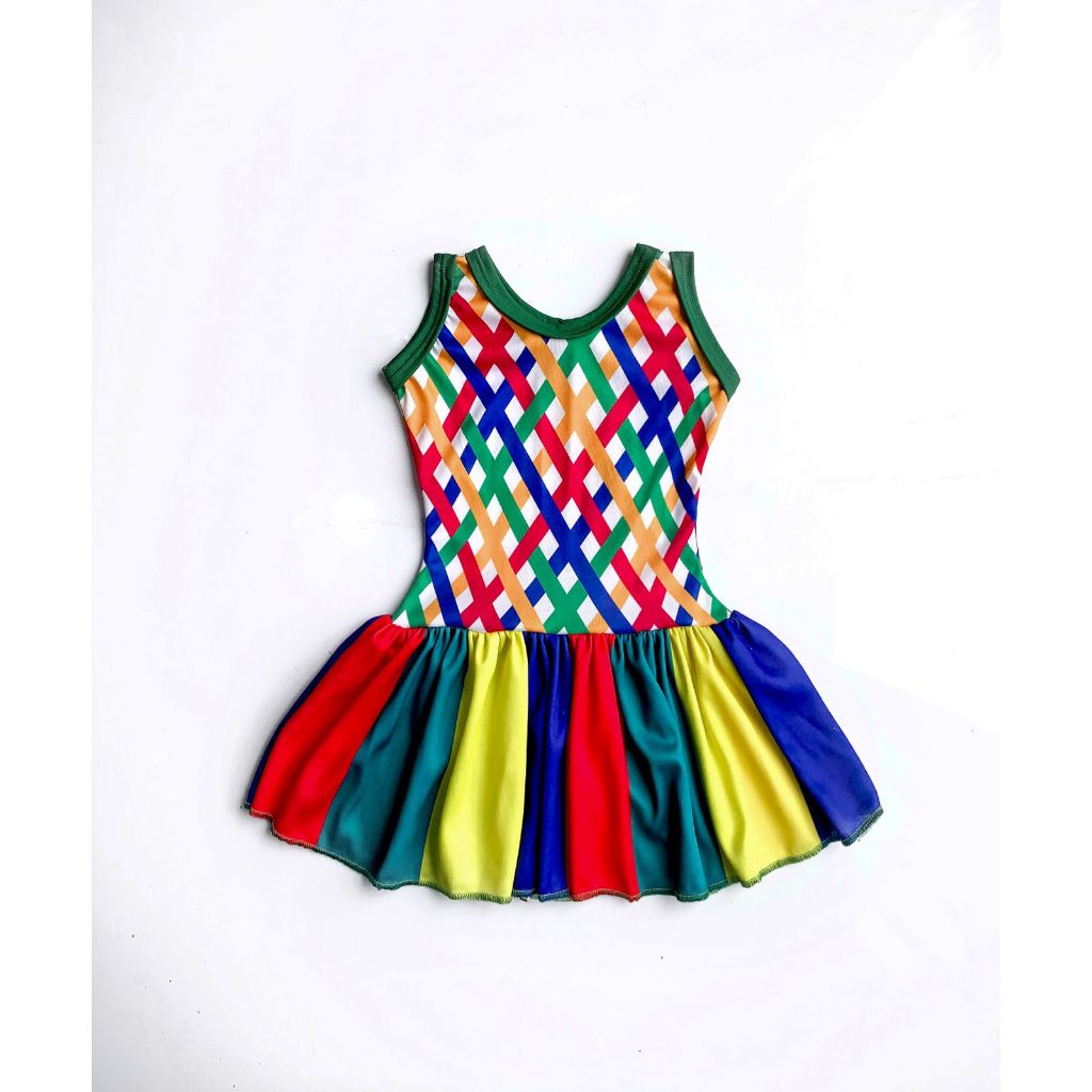 vestido fantasia frevo carnaval infantil adulto todos os tamanhos envio ...