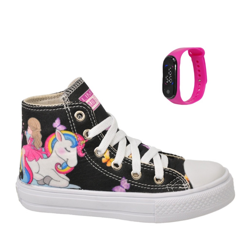 Converse Shoes Converse Unicornio UÃ±as Tênis Infantil Feminino
