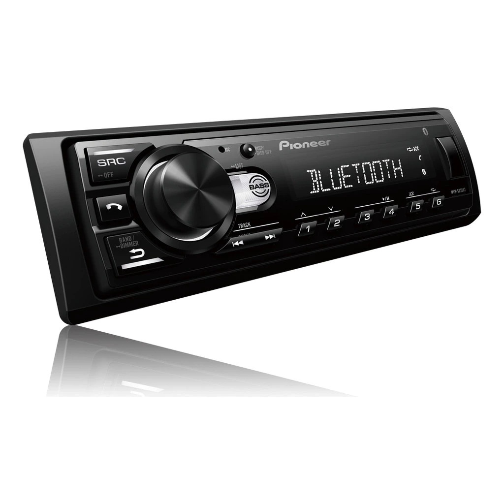 Pioneer Mvh-s235bt Com Bluetooth, Usb, Rádio Fm compatível a controle de longa distancia
