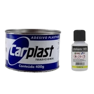 Massa Plástica 400g Com Catalisador Carplast Cinza em Oferta na Shopee