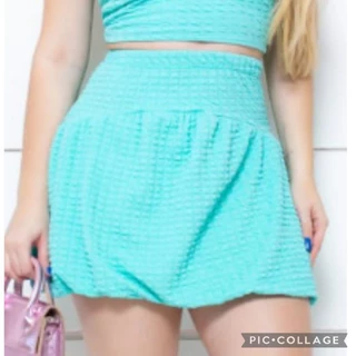 saias feminina balone com forro por baixo mini saia