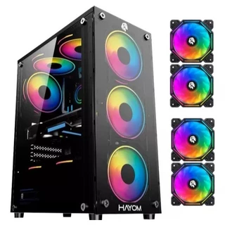 CPU Gamer Ryzen 5 5500, 16GB 3200Mhz RGB, NVME 1TB, RTX 3050 6GB, Monitor Gamer 100Hz