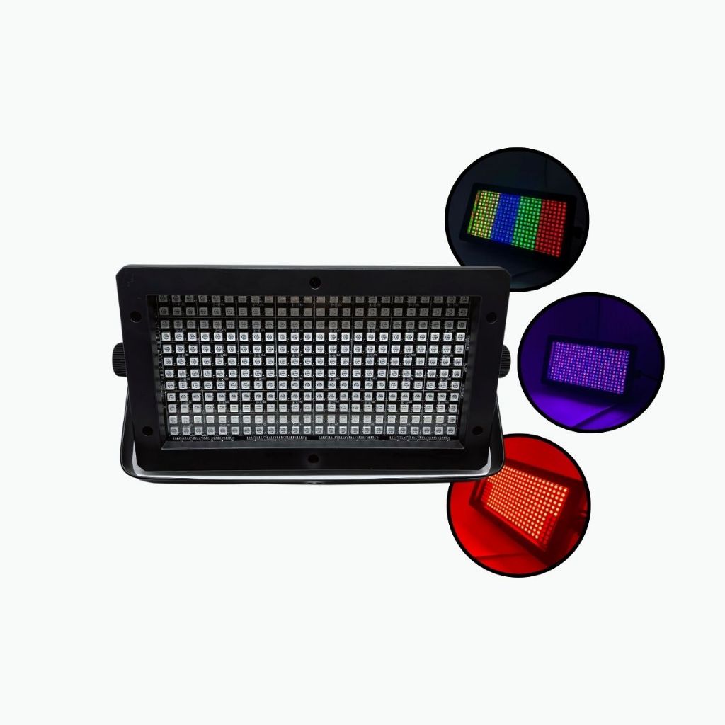 Mini Strobo Rgbw St-288-a Com 288 Leds Dj Efeito De Luz 110v/220V ...
