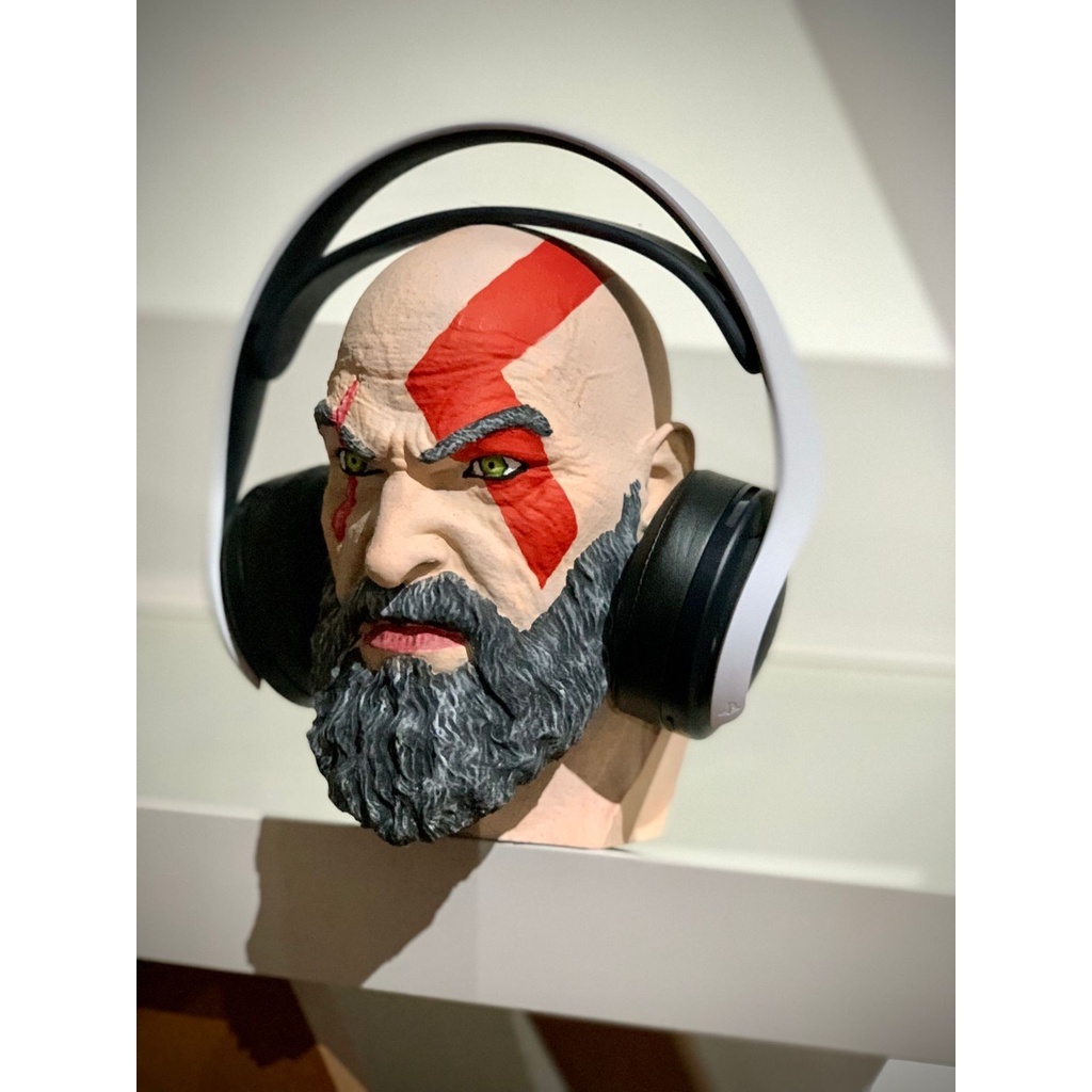 Suporte de Headset Kratos - God of War - Ragnarok - ps4/ps5