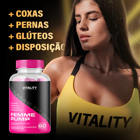 Testo Feminino Pump 60 cápsulas Glúteos Pernas Curvas Fitness - Vista 4