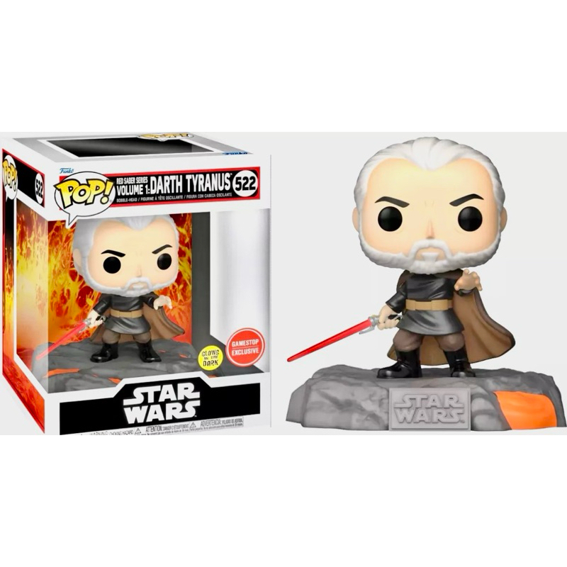Figurine Funko Pop! Star Wars #522 - Darth Tyranus (Comte Dooku), Neuve