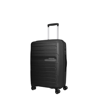 Mala American Tourister Sunside Pequena Preta Expansível com Cadeado TSA