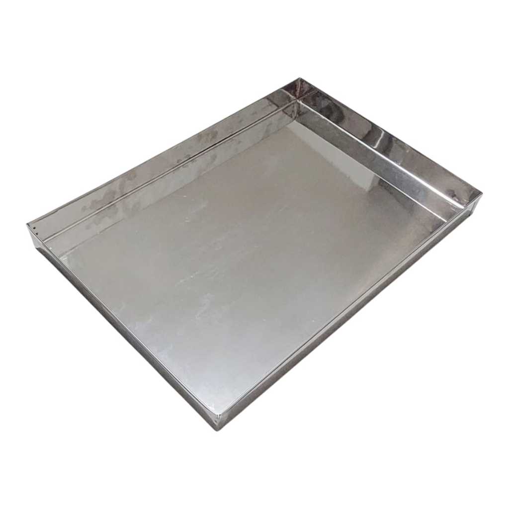 Bandeja Inox 50x35x4 Cm - Açougue / Padaria