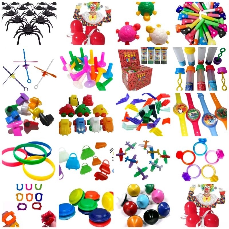 KIT 100 MINI BRINQUEDOS 50 COMBINAÇOES CADA KIT COM 4 MODELO DIFERENTE ...