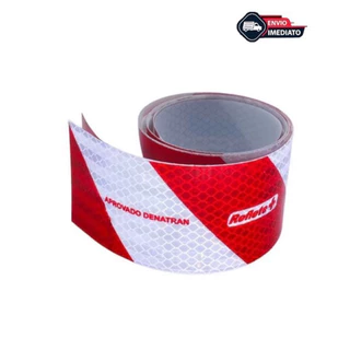 Faixa Refletiva Para Carretinha Reboque (homologada) em Oferta na Shopee