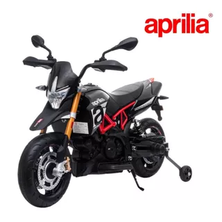 Mini Moto Elétrica Aprilia Dorsoduro 900 Suporta até 25 Kg Bateria 12V Bivolt