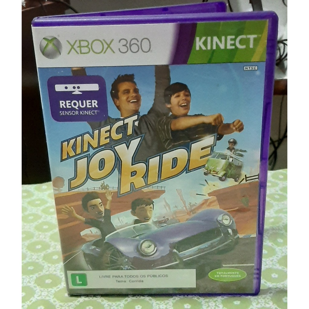 Kinect Joy Ride Xbox 360 Mídia Física Original (NTSC) Americano em ptbr ...