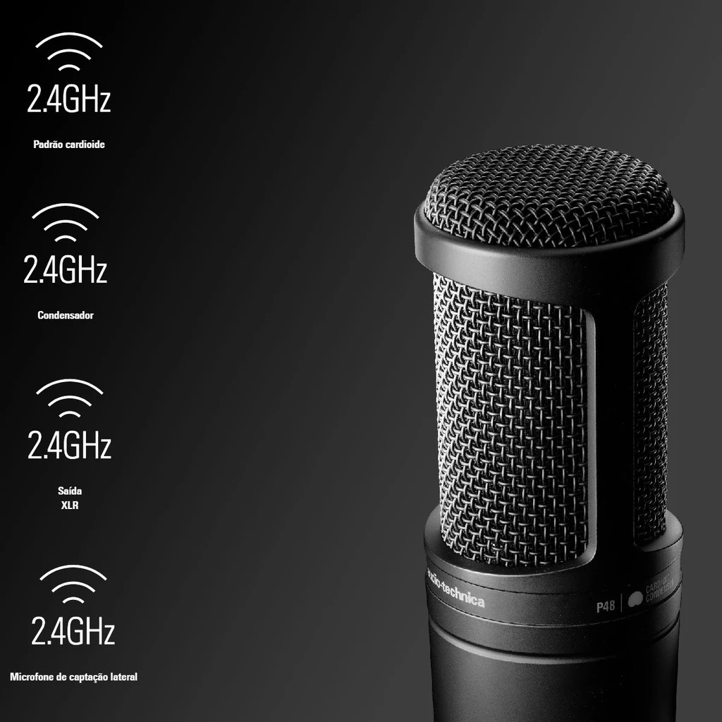 At2020 Audio Technica em Promoção na Shopee Brasil 2026