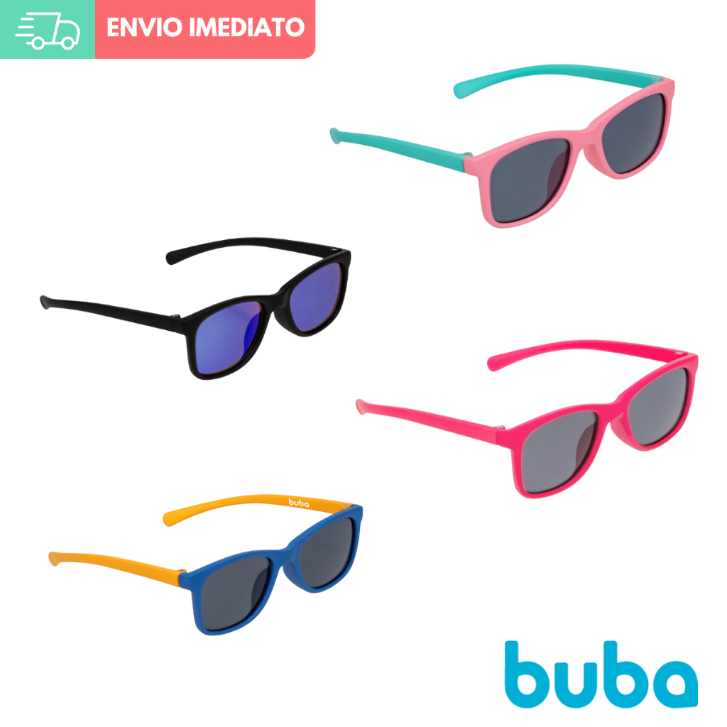 Óculos de Sol Infantil Buba Não Quebra Flexível 3 à 5 anos | Shopee Brasil