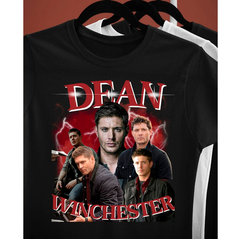 Camiseta Dean Winchester Supernatural Sobrenatural Algodão Unissex ...