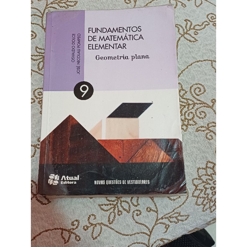 fundamentos de matemática elementar 9 - volume 9 - geometria plana ...