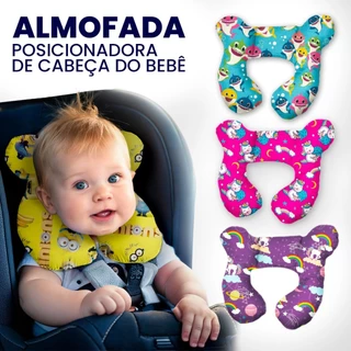 Almofada Para Pescoço Com Apoio Cabeça Bebe Cadeirinha em Oferta na Shopee