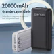 Carregador Power Bank Portátil de celular 20000mah Universal Saida 4 Cabos VIVA
