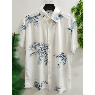 Camisas Social Floridas Masculinas Confortável Havaiana Estampadas 100% VISCOSE encolhe um pouquinho