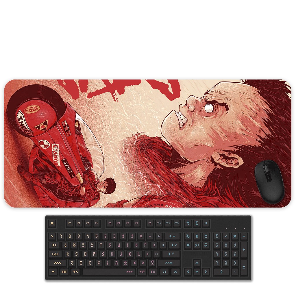 Mouse Pad Gamer anime Akira 90x40cm Antiderrapante - Modelos