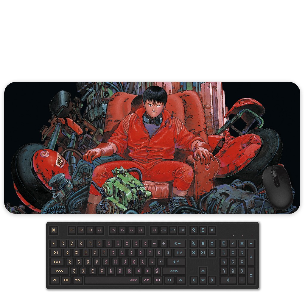 Mouse Pad Gamer anime Akira 90x40cm Antiderrapante - Modelos