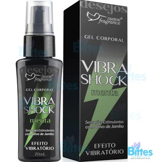 Gel Vibra Shock Suave Fragrance Efeito Vibratório Gel de Menta