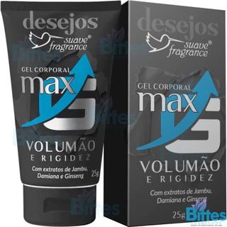 Gel Max G Suave Fragrance Volumão e Rigidez Produto Erótico