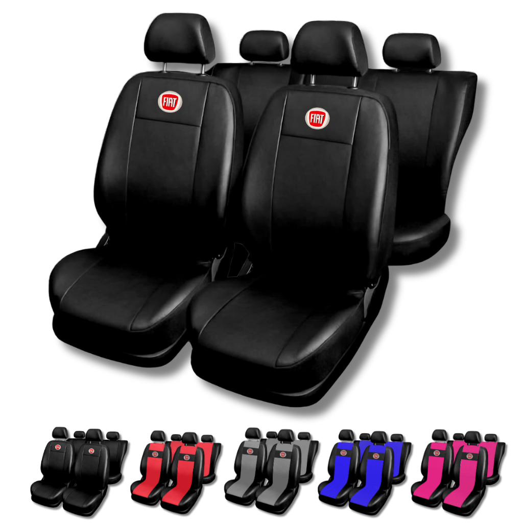 Capa banco carro couro fiat palio fire 2002 a 2017