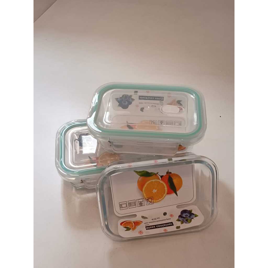 KIT Potes 410 ml Vidro Hermético 4 Travas Marmita/Nova tampa com orifício de ventilação