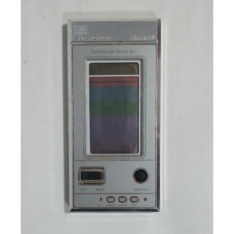 Console Nintendo Game&Watch SuperColor Spitball Sparky 1984