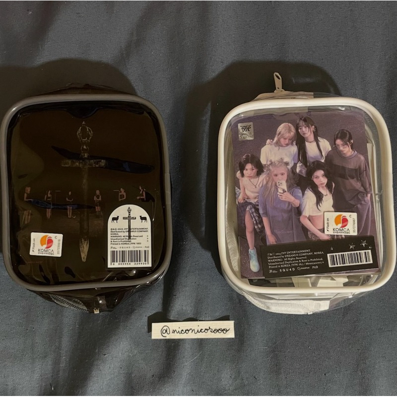 NMIXX FE3O4: STICK OUT 3e Mini Album (beperkte PYROMANTIE Ver. Cadeaukaart) K-POP SEALED