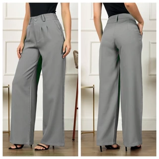 Varlea calca pantalona plus feminina de alfaiataria com bolso