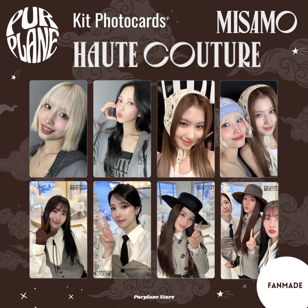 Misamo Haute Couture Photocards Selca Fanmade Kpop Twice Momo Sana