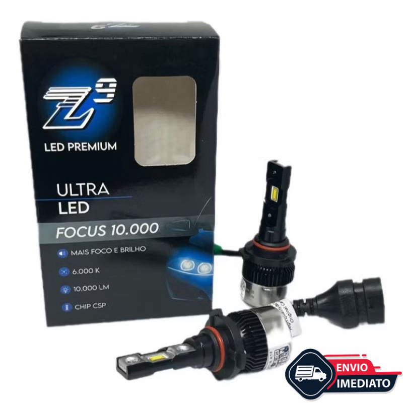 Kit Ultra Led 10.000 Lumes Z9 Premium 6000k Puro Chip Csp Muito