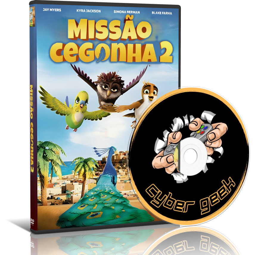 DESENHO - MISSÃO CEGONHA 2 (DVD AUTORADO) | Shopee Brasil