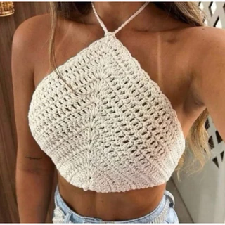 blusinhas de crochê em Promoção na Shopee Brasil 2025