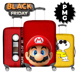 Capas de Mala para Viagem Protetora Diversas Estampas Personagens em Oferta na Shopee