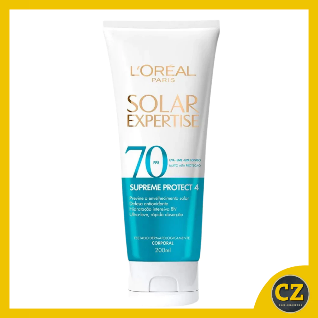 Protetor Solar Facial FPS 70 Solar Expertise Supreme (200ml) - Loreal Paris