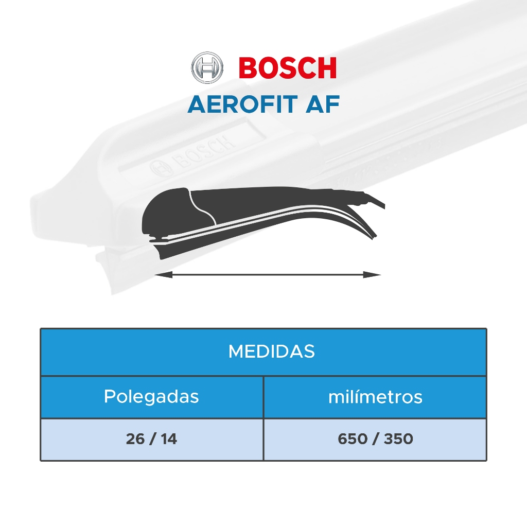 Palheta Limpador Parabrisa Original Bosch Nissan Versa 2021 a 2024