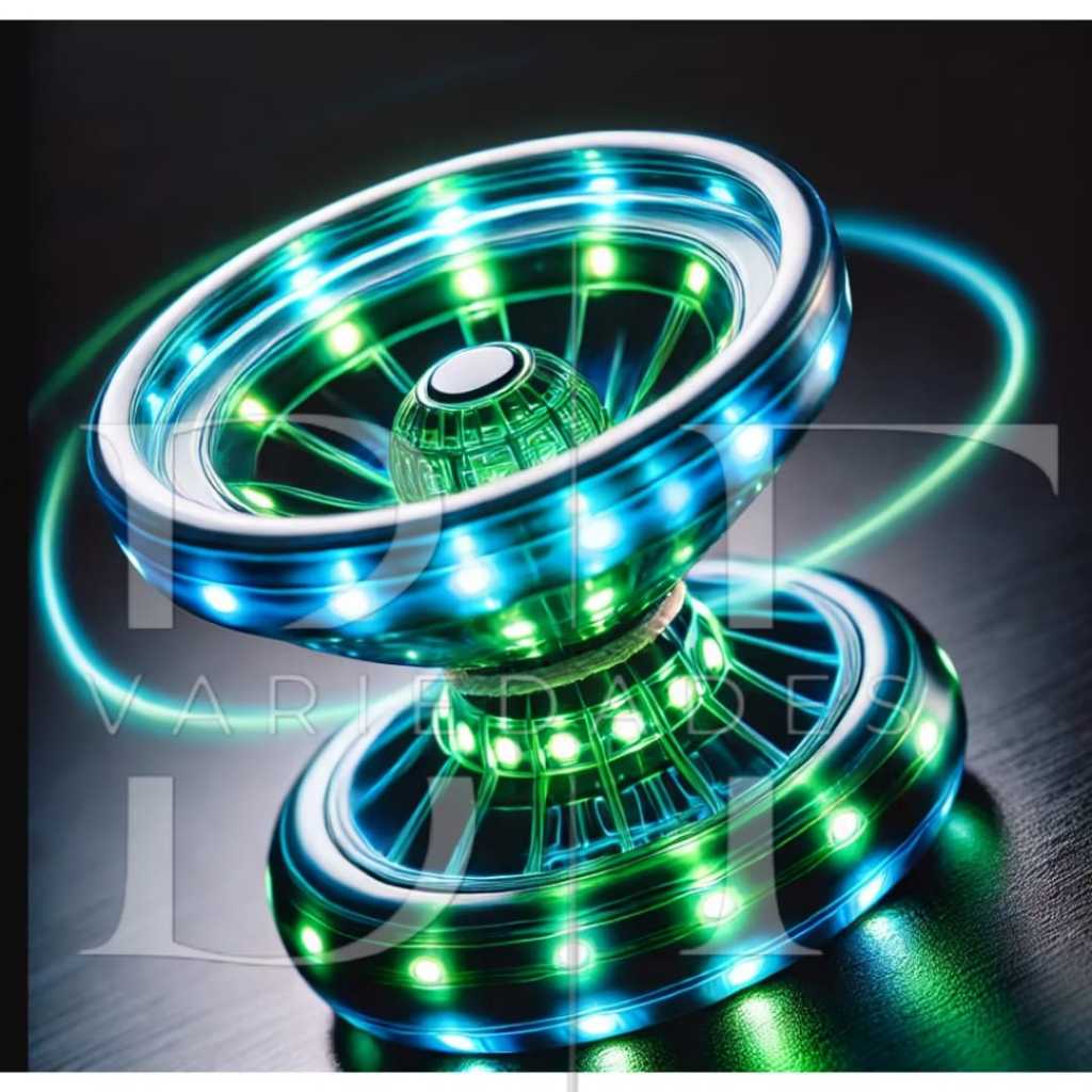 Super Ioiô Com Luz De Led YOYO Colorida com Rolamento Profissional