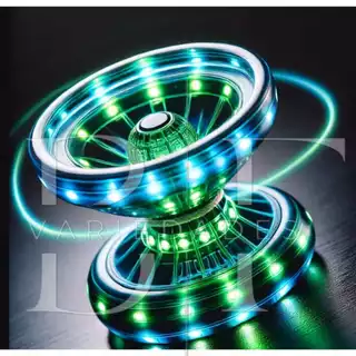 Super Ioiô Com Luz De Led YOYO Colorida com Rolamento Profissional