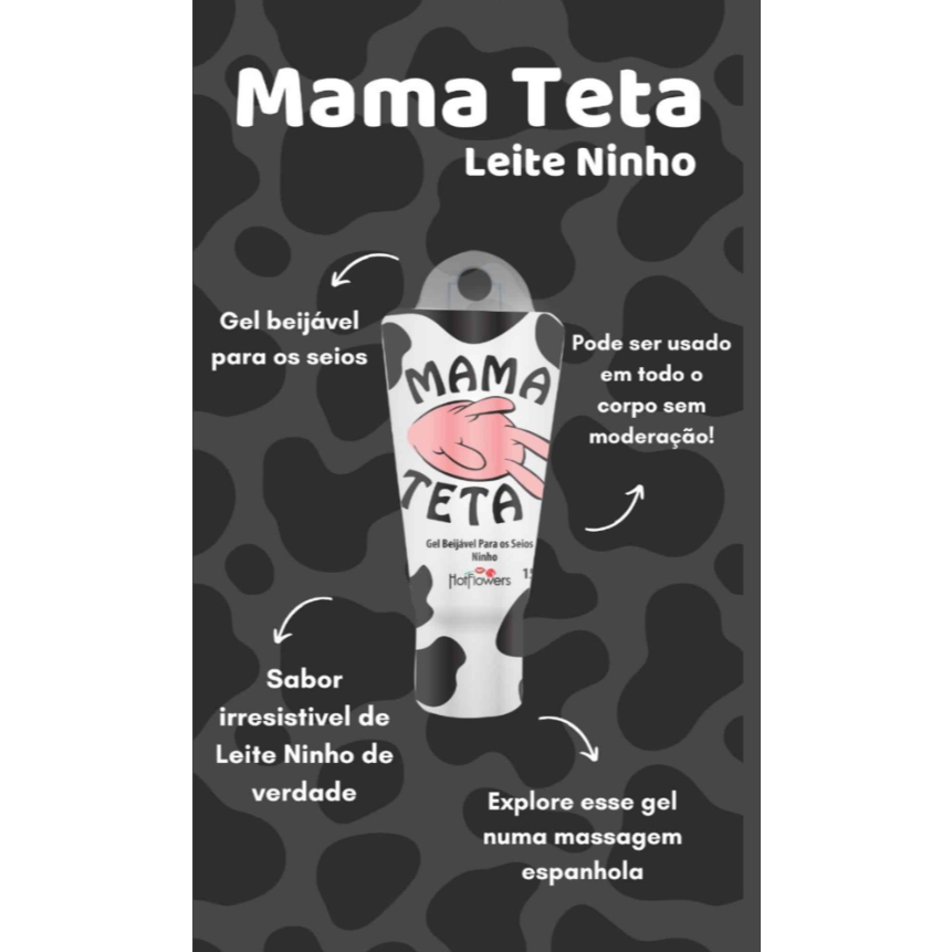 Mama Teta Gel Beijável Seios 15G