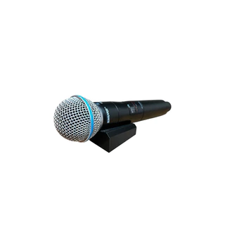 Suporte de mesa para microfone expositor apoiador estúdio palestra apoio shure