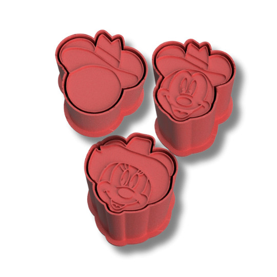 Ejetor e modelador de Docinhos e Doces Mickey Fazendeiro