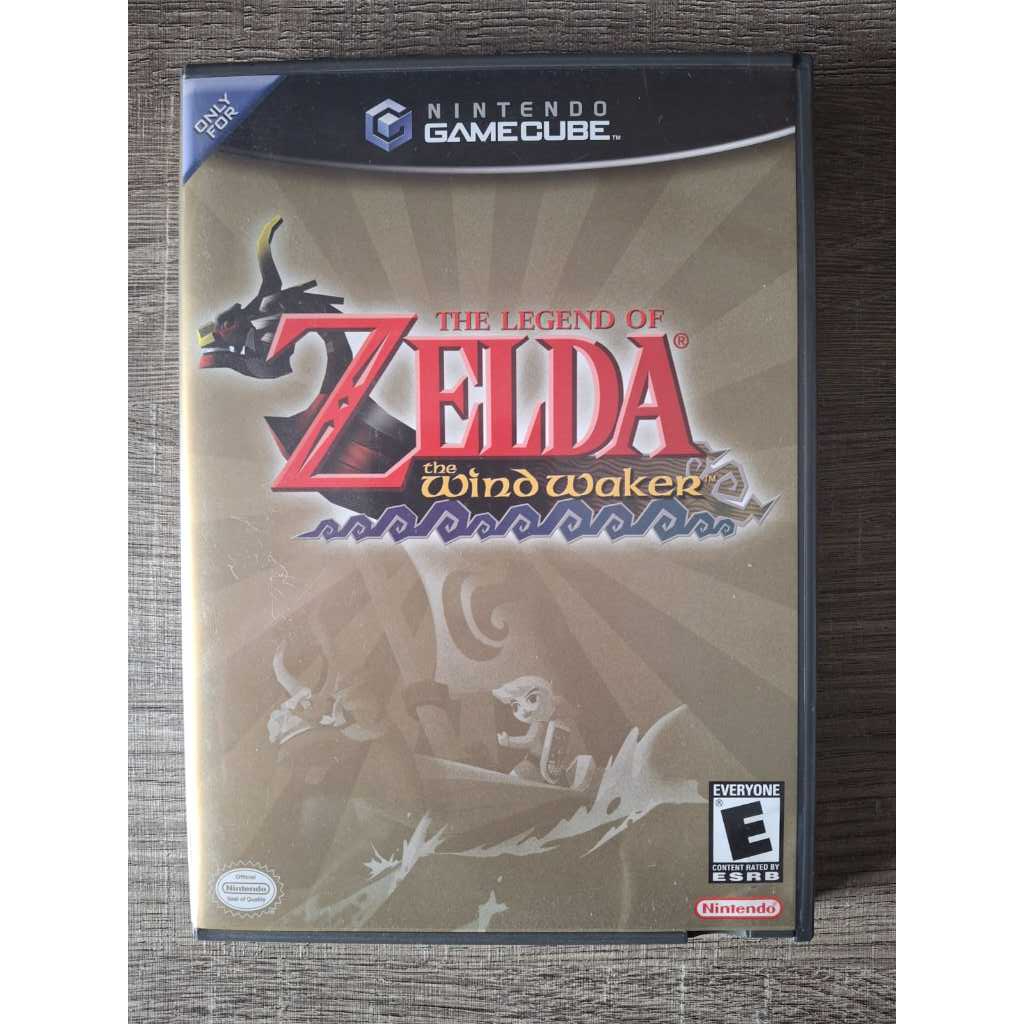 The Legend of Zelda Windwaker Original Nintendo Gamecube + Memory Card ...