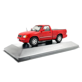 Miniatura Chevrolet S-10 1995 1/43 Metal acompanha caixa de acrílico