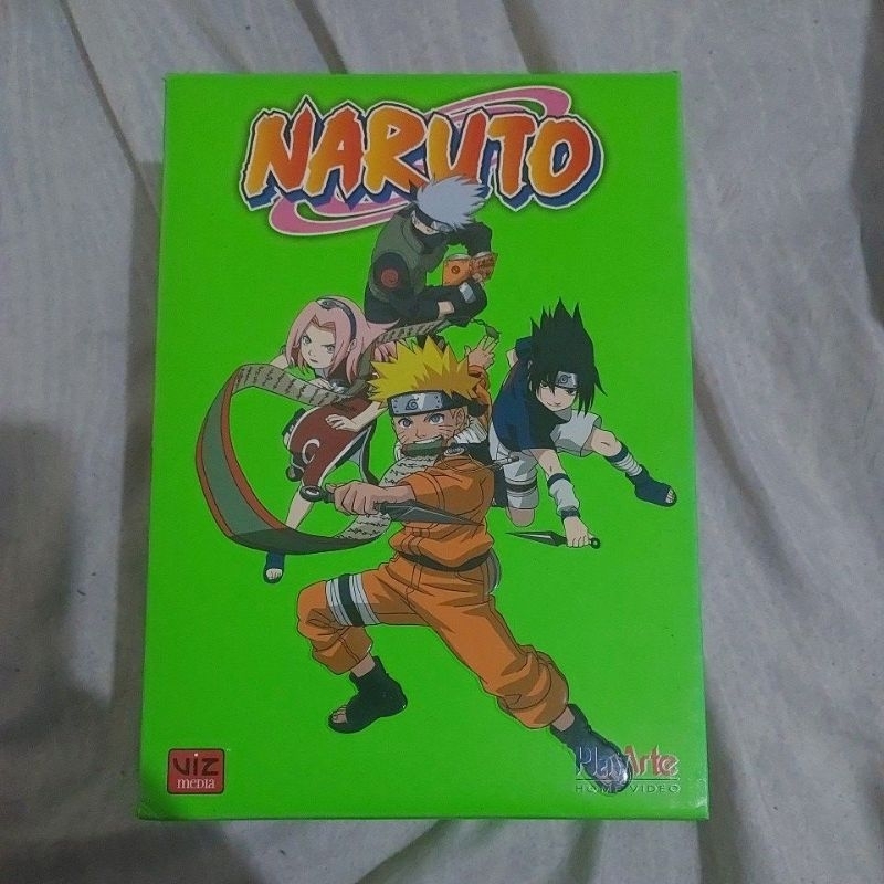 Box Naruto Clássico – DVD Original PlayArte | Versão Sem Cortes